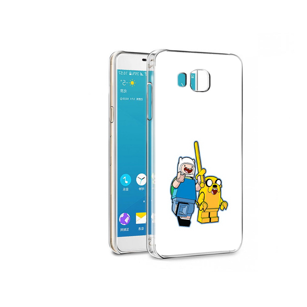 

Чехол MyPads Tocco для Samsung Galaxy Alpha время приключений лего (PT13063.503.274), Прозрачный, Tocco