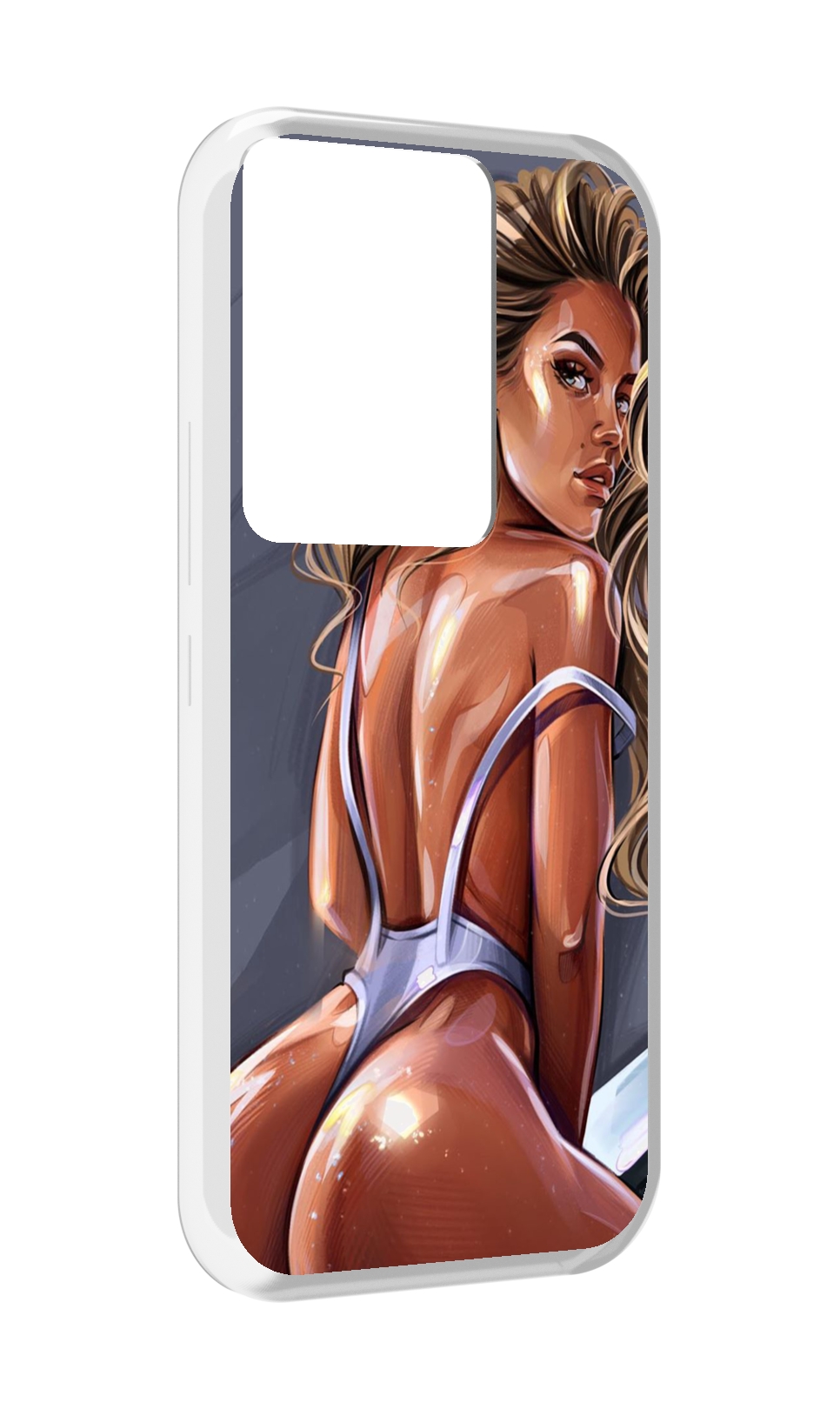 

Чехол MyPads craigos-art для Itel Vision 3 Plus / Itel P38 Pro, Прозрачный, Tocco