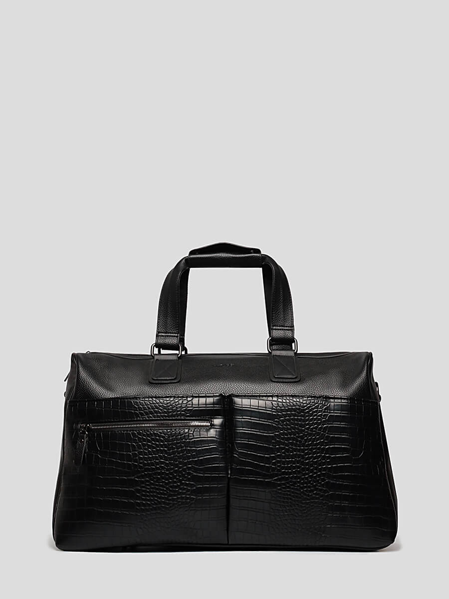 Дорожная сумка мужская H0403-01, черный Vitacci. Цвет: черный