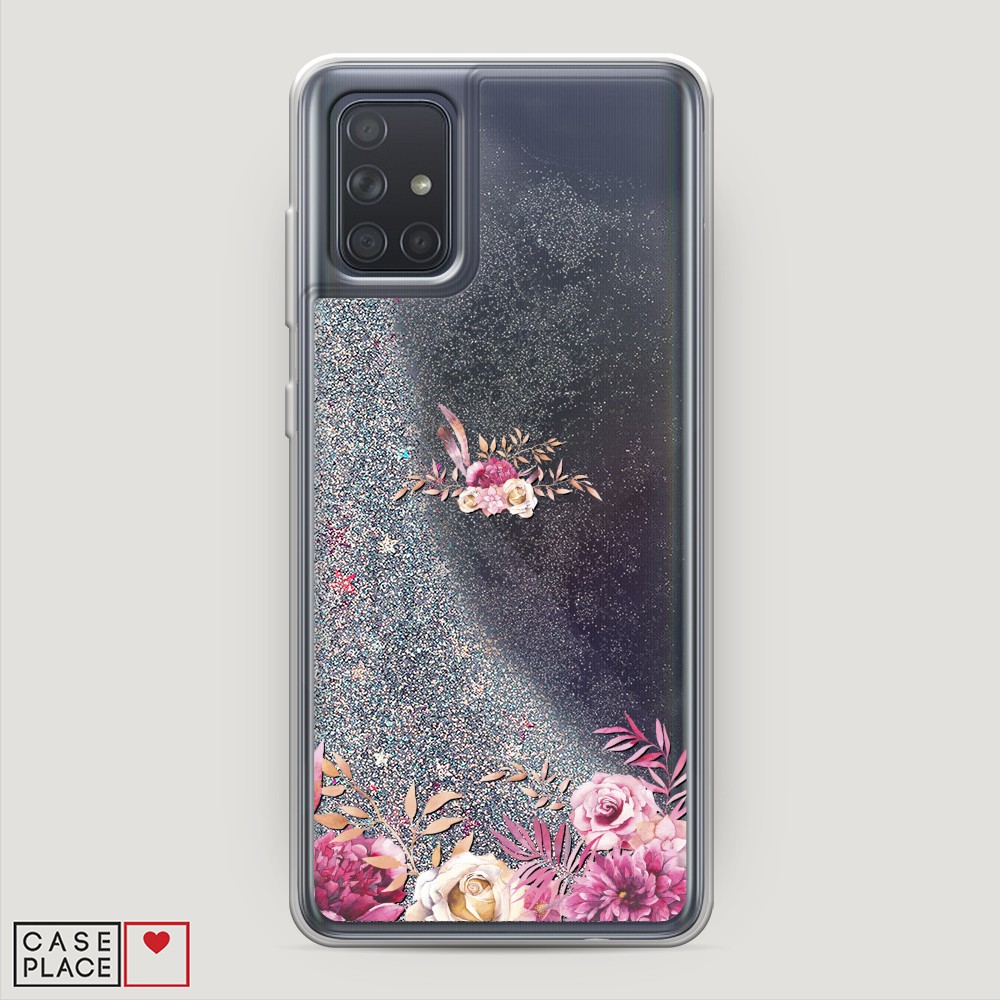 

Чехол Awog на Samsung Galaxy A71 4G "Нежные розовые цветы", Разноцветный, 29091-1