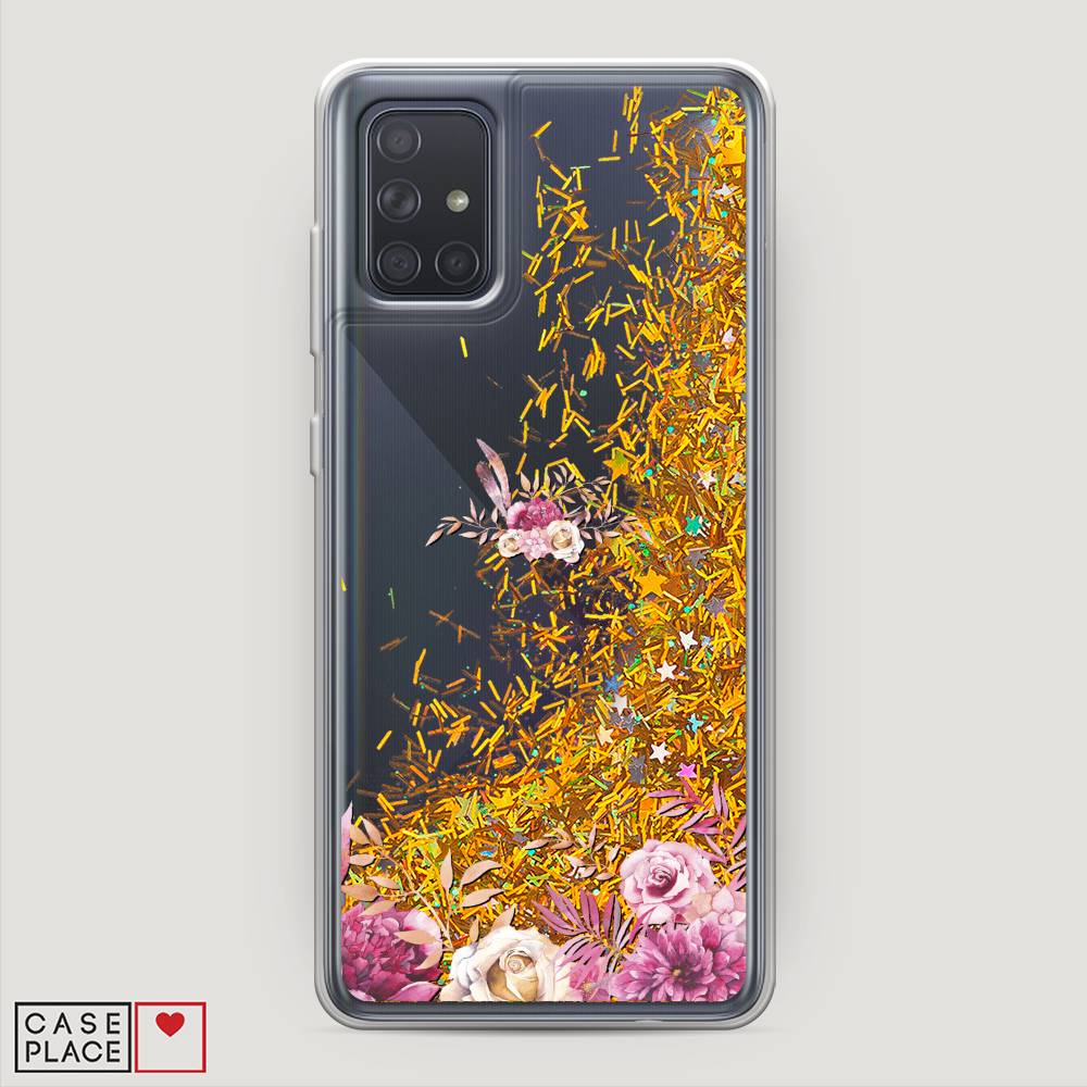 

Чехол Awog на Samsung Galaxy A71 4G "Нежные розовые цветы", Разноцветный, 29090-1
