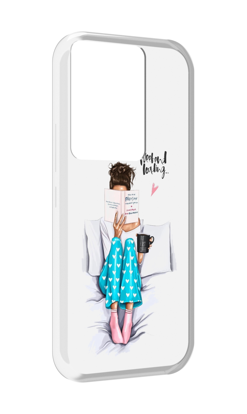 

Чехол MyPads Weekend-loading для Itel Vision 3 Plus / Itel P38 Pro, Прозрачный, Tocco