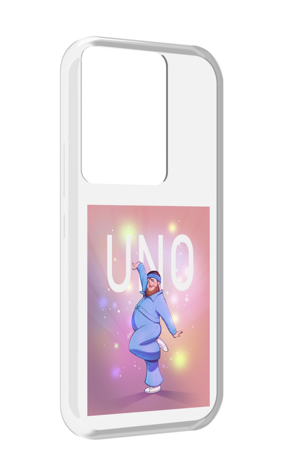 

Чехол MyPads UNO-танцор для Itel Vision 3 Plus / Itel P38 Pro, Прозрачный, Tocco