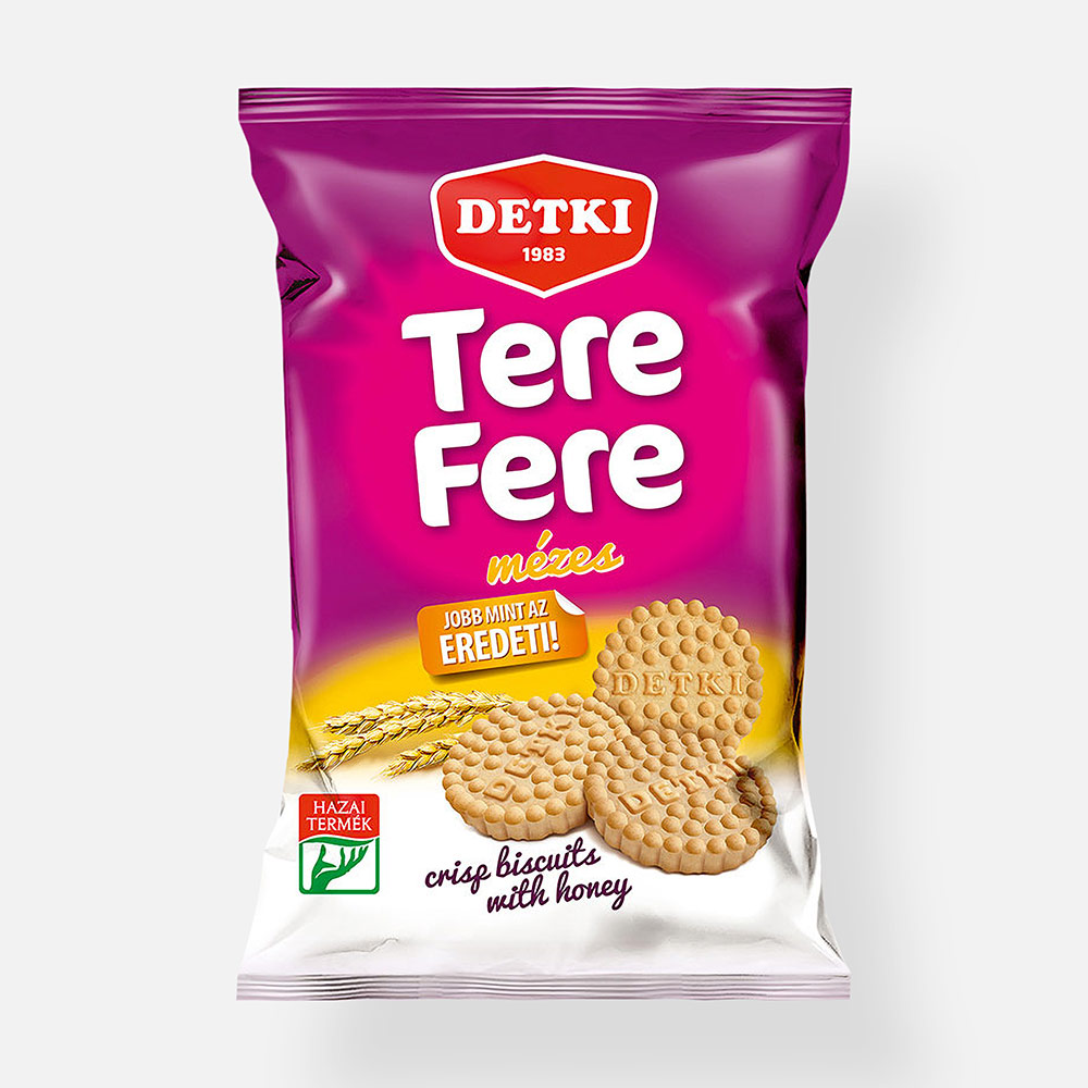 фото Печенье detki tere-fere бисквитное, с мёдом, 180 г