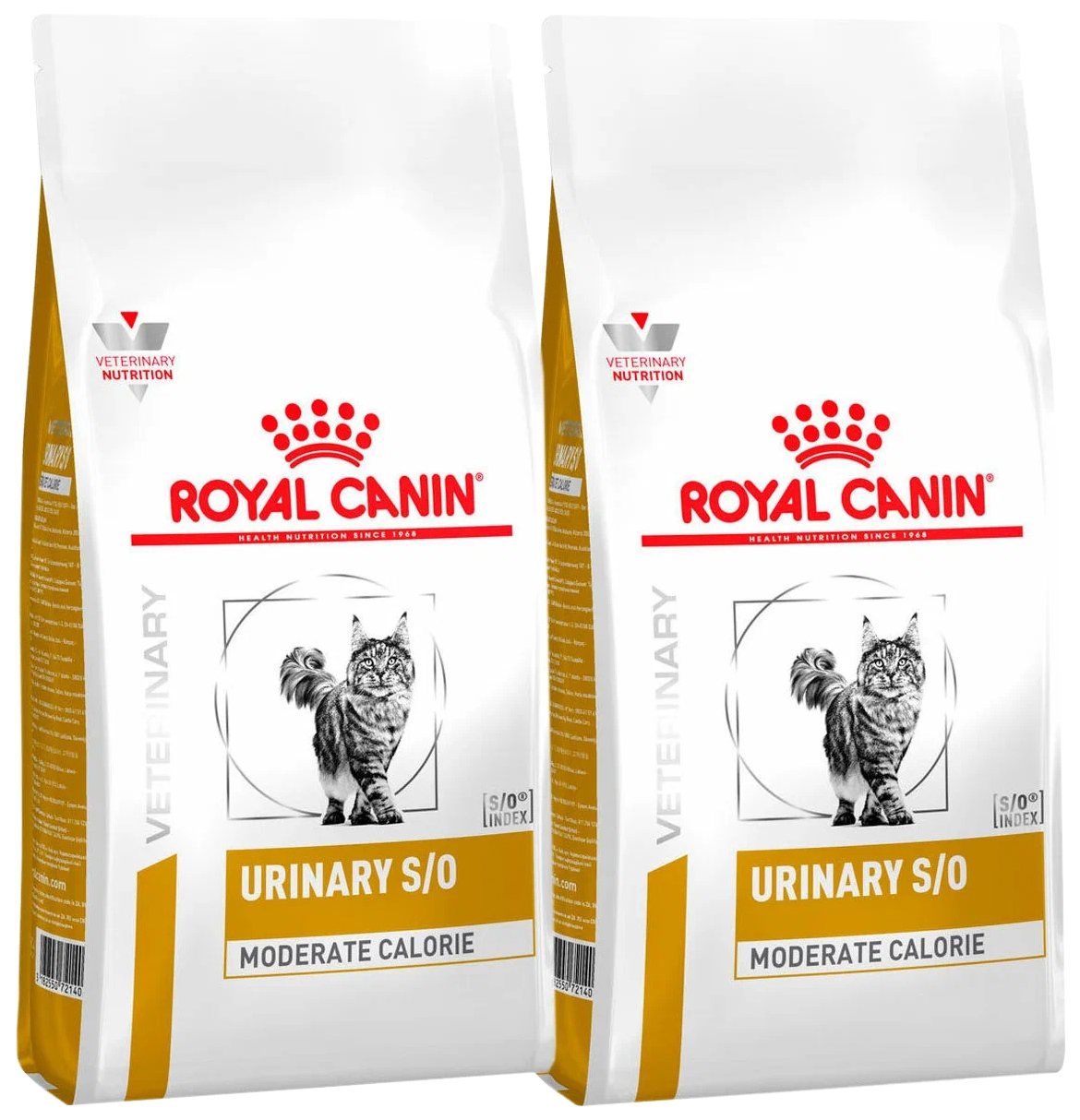 фото Корм для кошек royal canin urinary s/o moderate calorie, 1,5 кг 2 шт