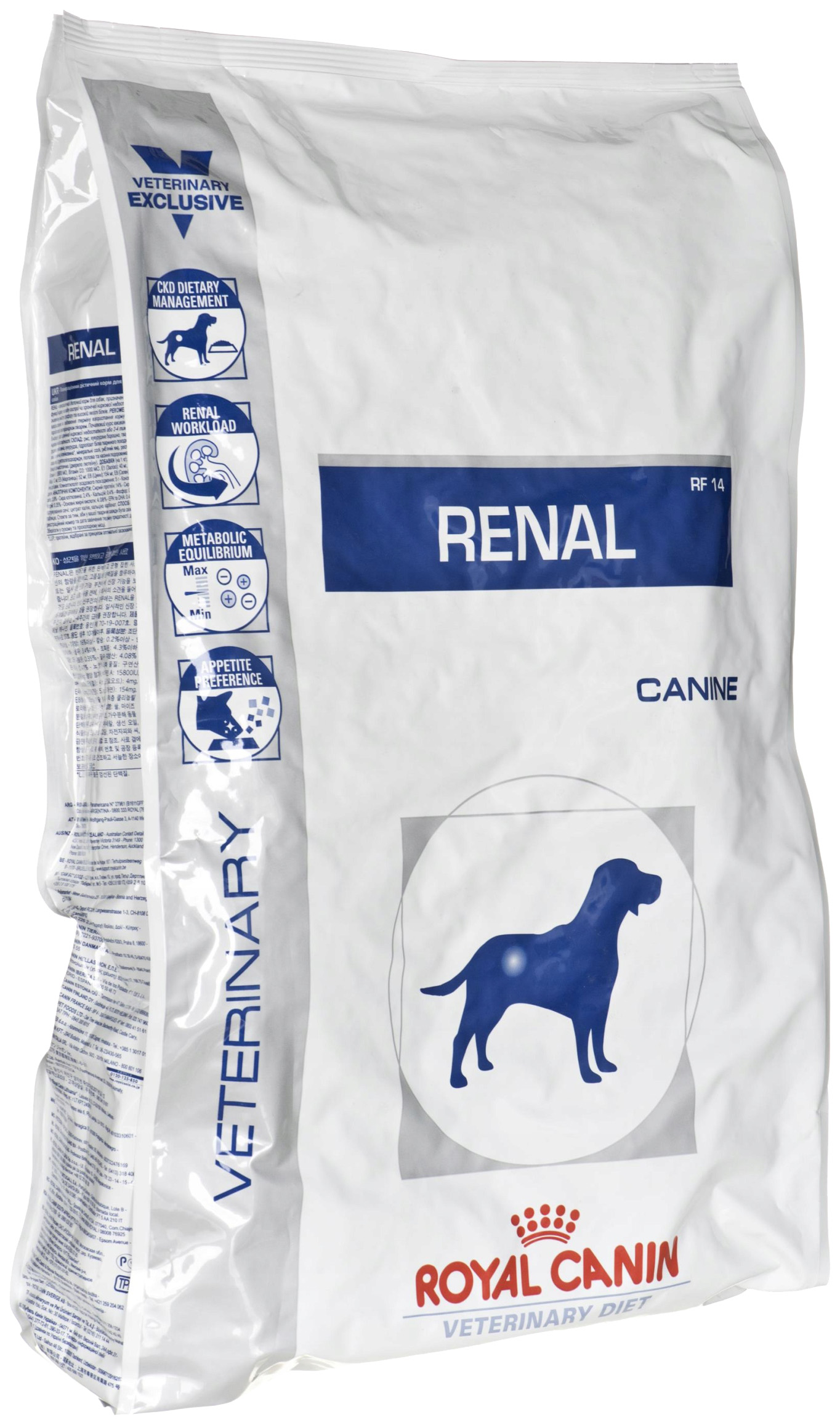 фото Сухой корм для собак royal canin renal rf14 при почечной недостаточности, 2 шт по 2 кг