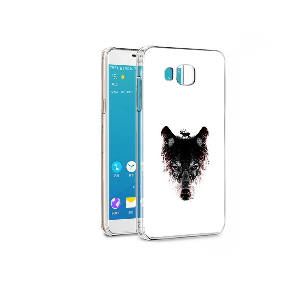 

Чехол MyPads Tocco для Samsung Galaxy Alpha волк в траве (PT13063.503.267), Прозрачный, Tocco
