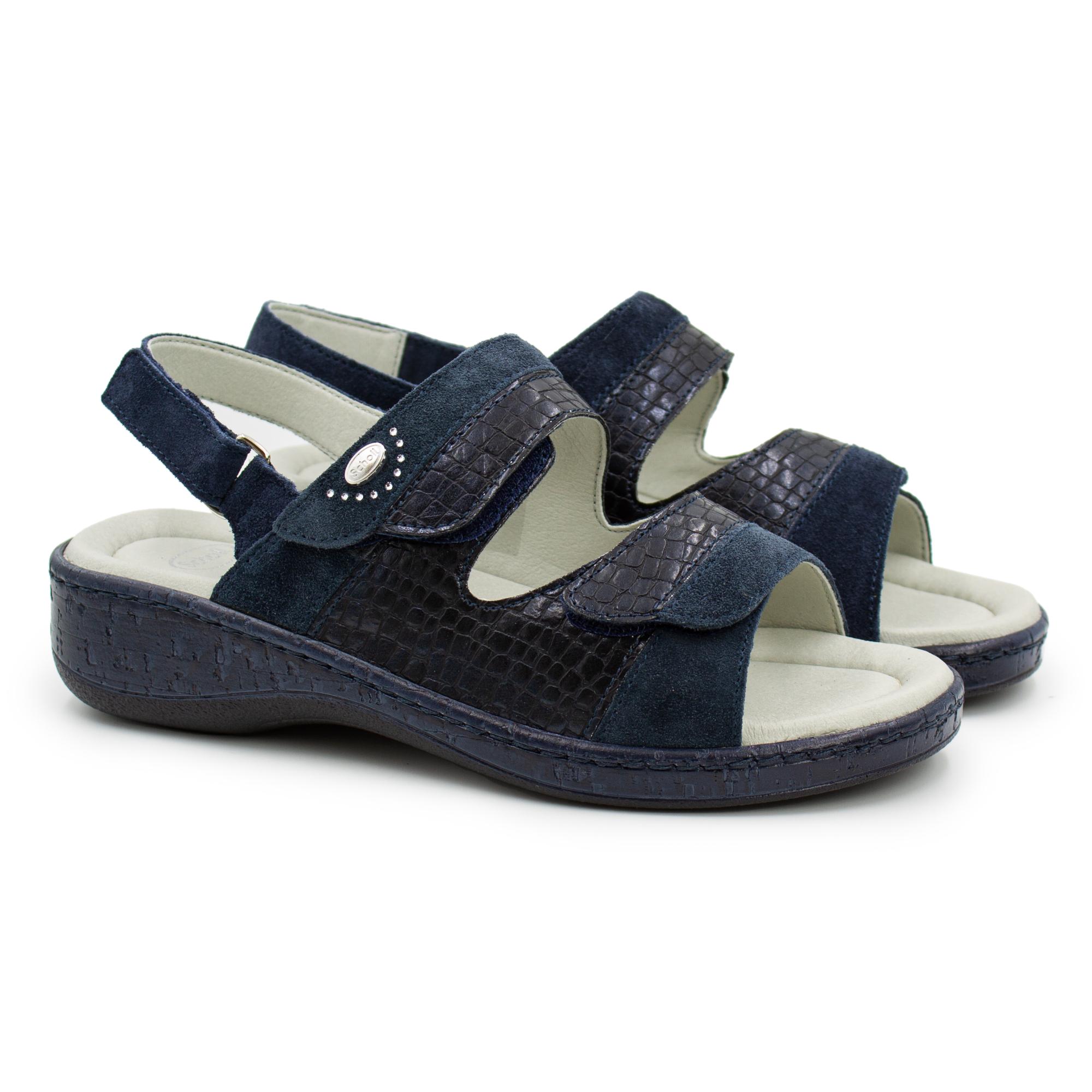 

Сандалии женские Scholl MARINELLA SANDAL F299281040 синие 41 EU, MARINELLA SANDAL F299281040