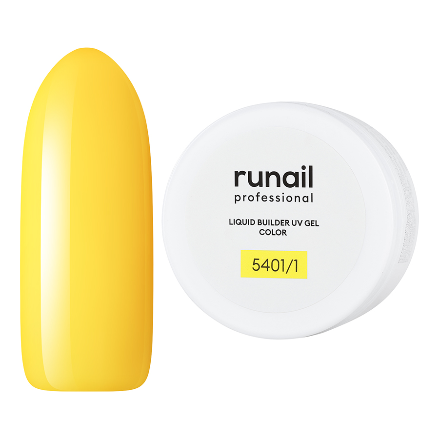 

Цветной жидкий Уф-гель Runail №5401/1 15 мл