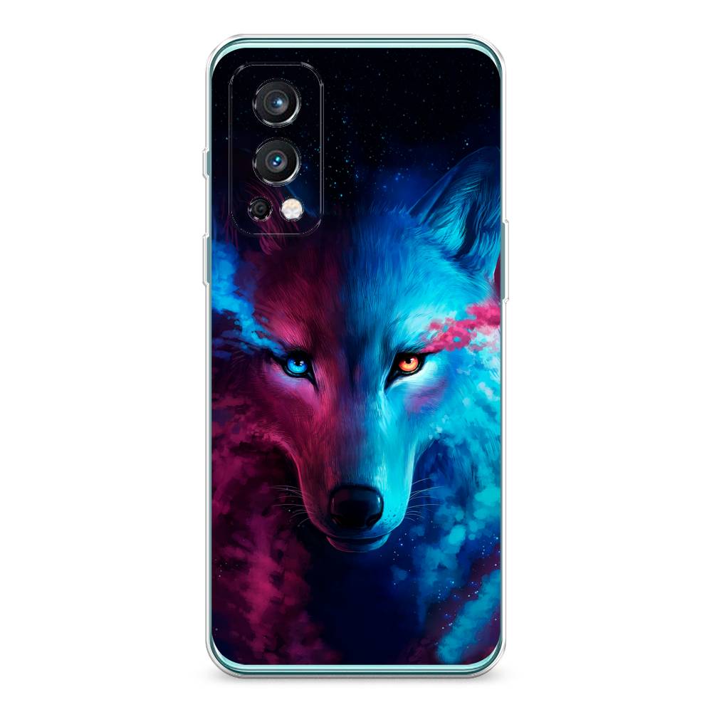 

Чехол Awog на OnePlus Nord 2 / ВанПлас Nord 2 "Волшебный волк", Черный;серый, 151750-1