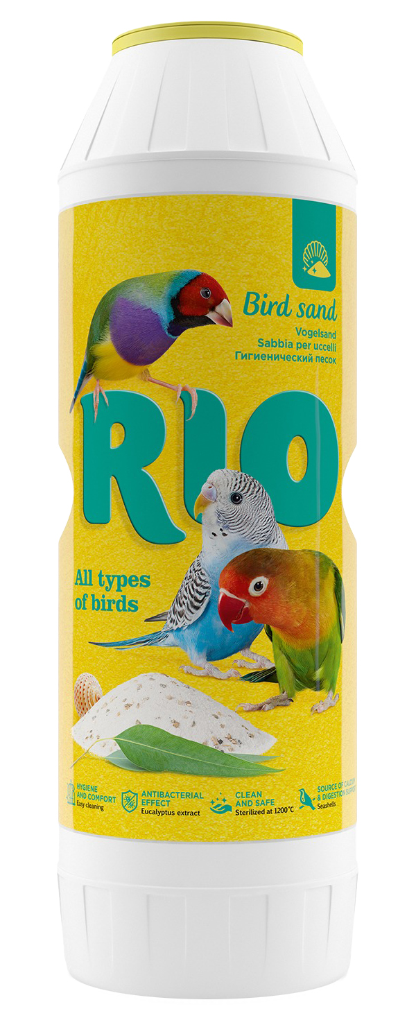 RIO RIO песок гигиенический для птиц (2 кг х 4 шт)