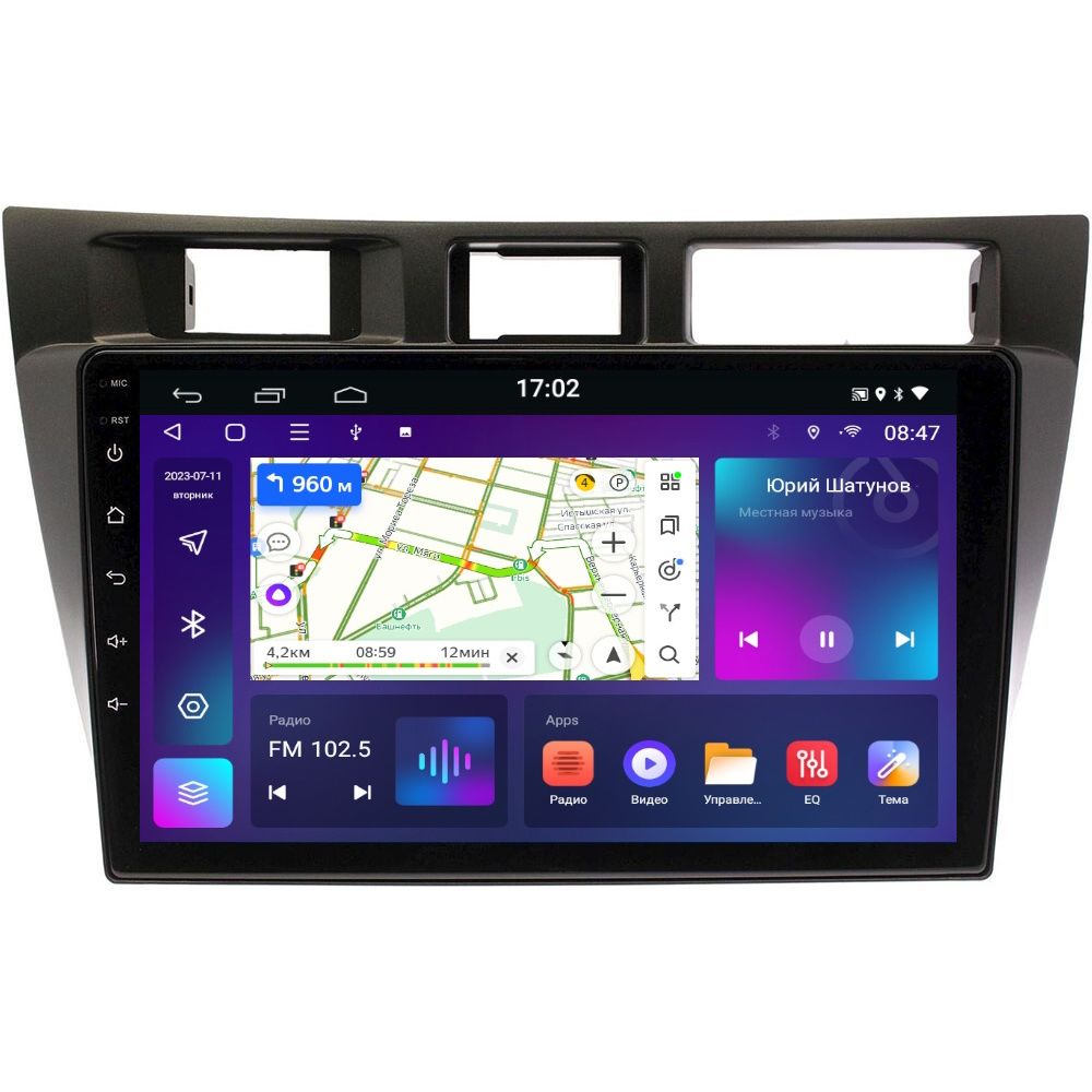 Магнитола EpicAuto T18 Toyota Mark 2 2000-2007 - Android 13 - Процессор 8 ядер 3450000₽