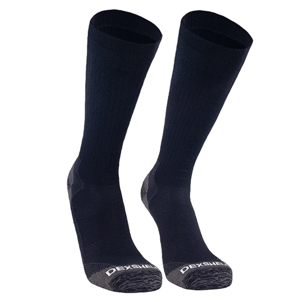 

Водонепроницаемые носки Dexshell Terrain Walking 2.0 Socks черный/серый L (42-45), Серый;черный, Terrain Walking 2.0