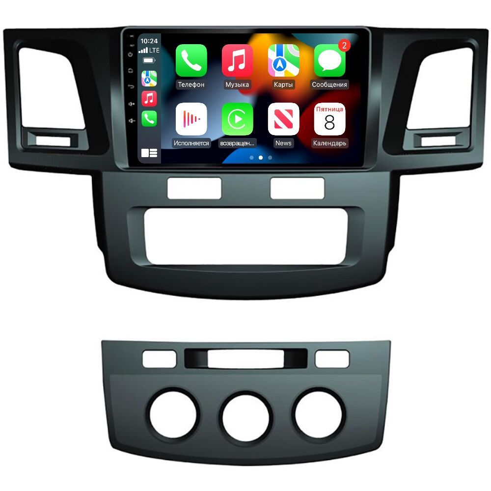 Магнитола CRS-300 Toyota Hilux, Fortuner 1 2005-2015 - Android 13 - CarPlay - IPS - DSP 36