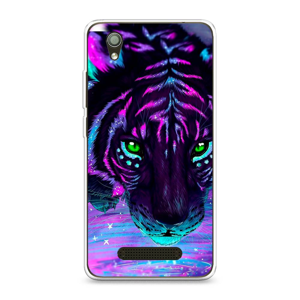 

Силиконовый чехол "Волшебный тигр" на ZTE Blade X3, 130650-1