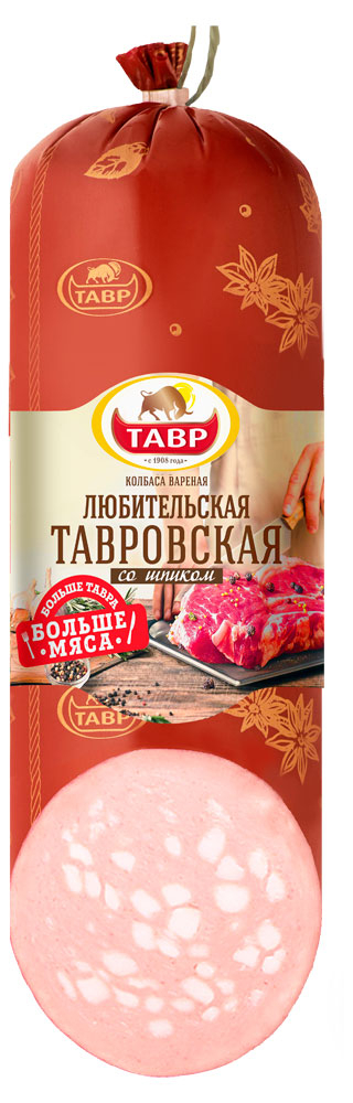 

Колбаса Тавр Любительская вареная +-1 кг