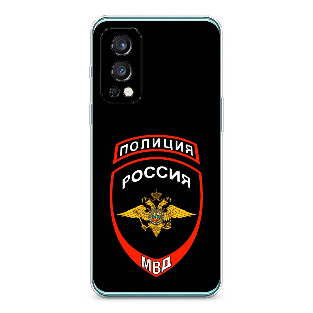

Чехол Awog на OnePlus Nord 2 / ВанПлас Nord 2 "Полиция шеврон", Черный;красный;белый, 151750-5