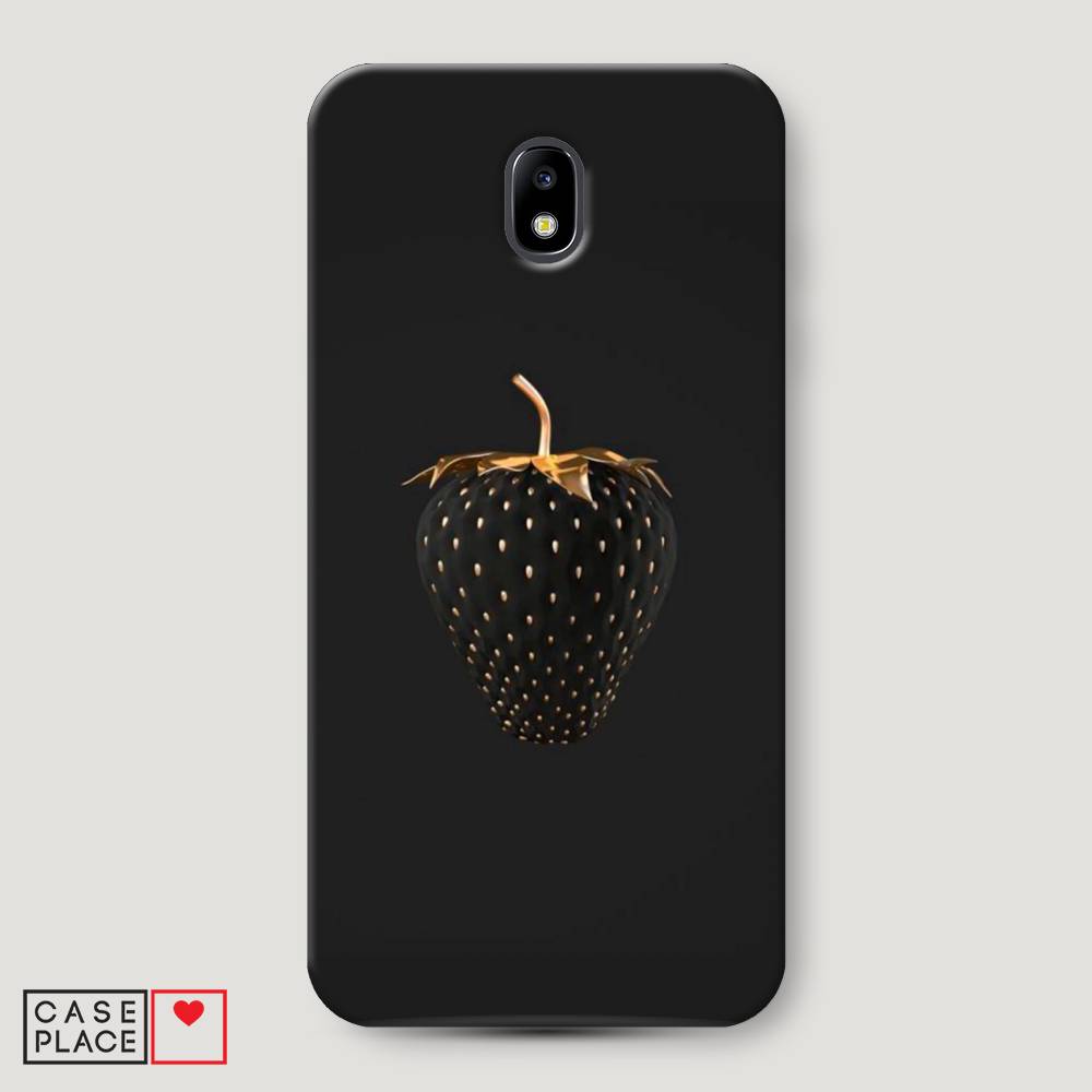 

Чехол Awog "Черно-золотая клубника" для Samsung Galaxy J5 2017, 22820-7