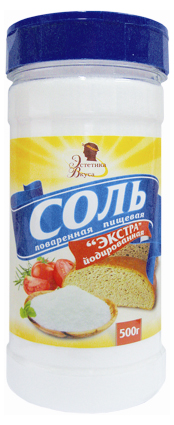 фото Соль эстетика вкуса экстра йод 500 г