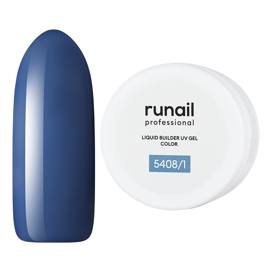 

Цветной жидкий Уф-гель Runail №5408/1 15 мл
