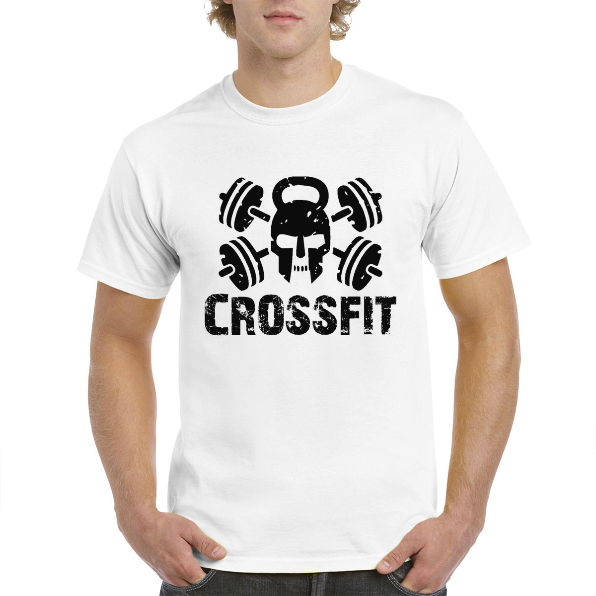 

Футболка CoolPodarok Crossfit (Кроссфит), Белый, M0113450