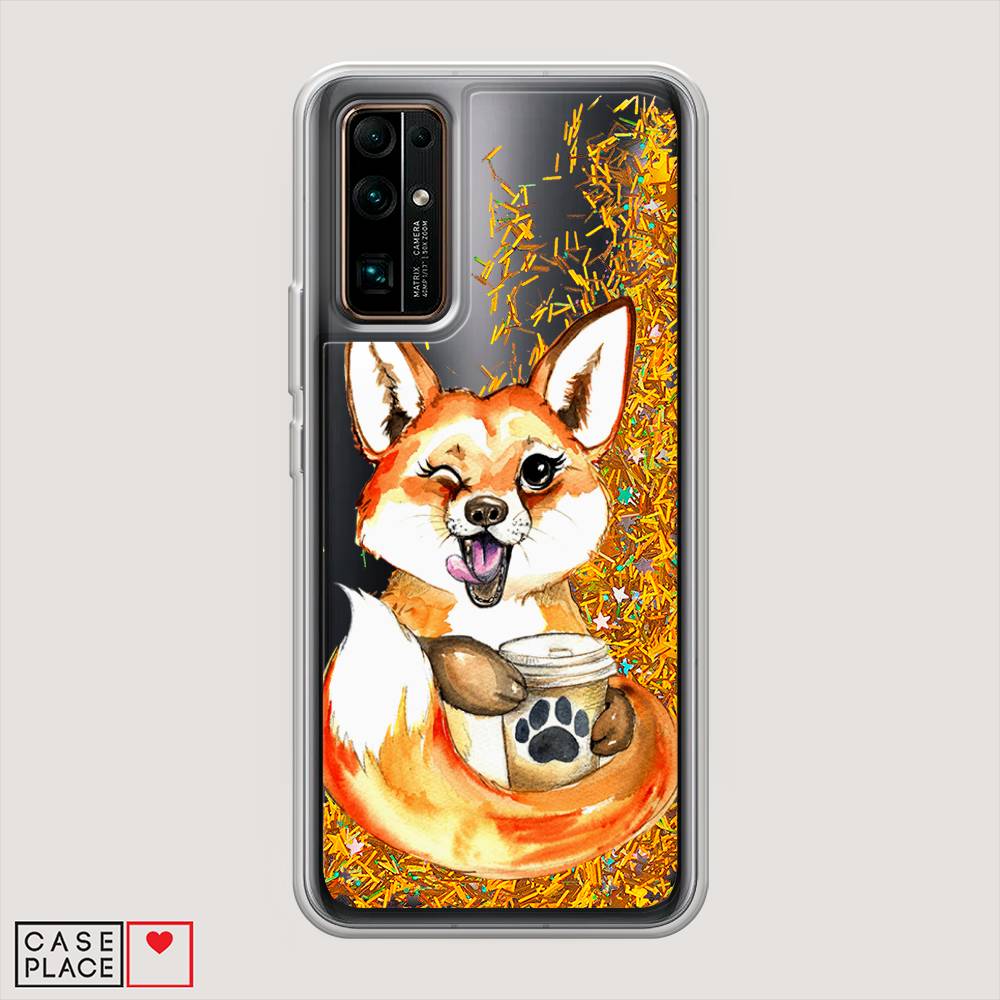 

Чехол Awog на Honor 30 "Подмигивающая лиса с кофе", Оранжевый;белый;коричневый, 612190-1