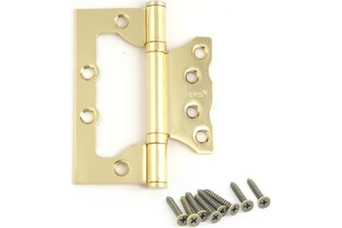 

Петля накладная AVERS 100*75*2,5-B2-GM, Золотистый