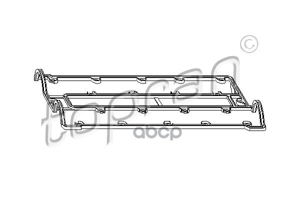 Прокладка Клапанной Крышки (Замена Для Hp-201130786) topran арт. 201130001