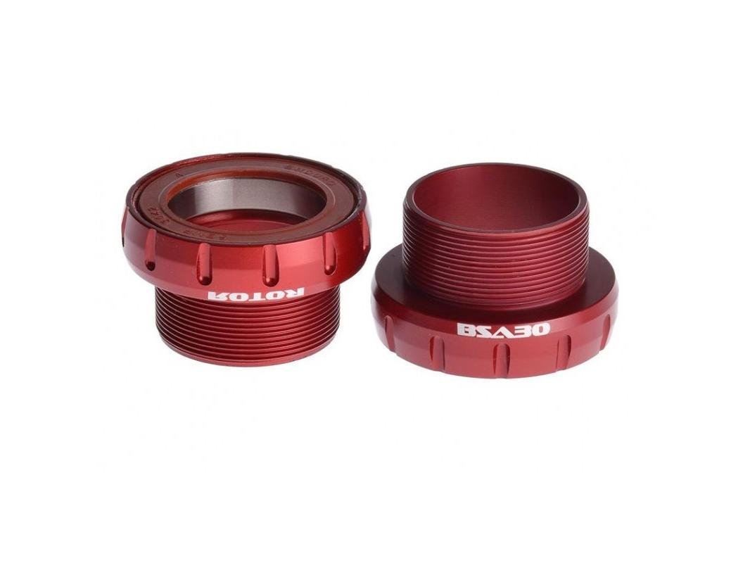 Каретка Rotor BSA30 68/73mm Ceramic Red (C04-014-03010-0)