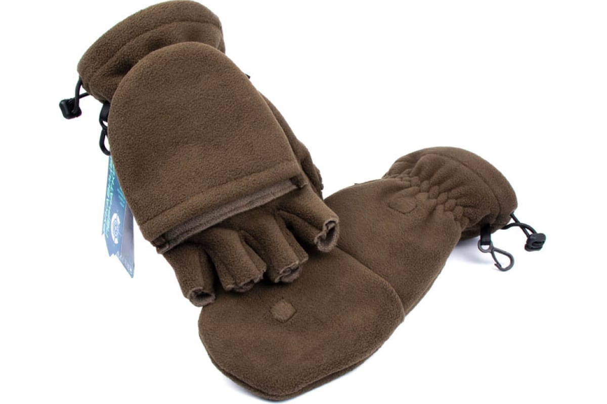 

Перчатки СИБИРСКИЙ СЛЕДОПЫТ - PROFI Mitten, виндблок, хаки, р-р /40, Зеленый, Profi