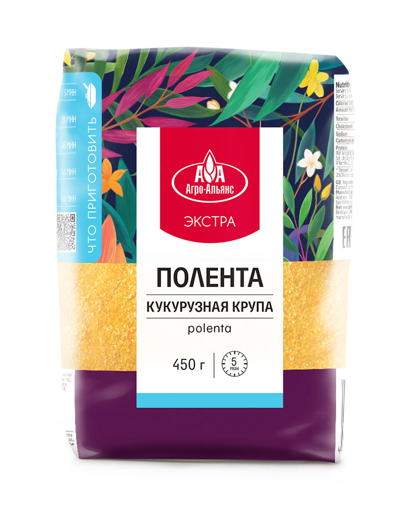 Крупа кукурузная О'кей Экстра Полента 450 г