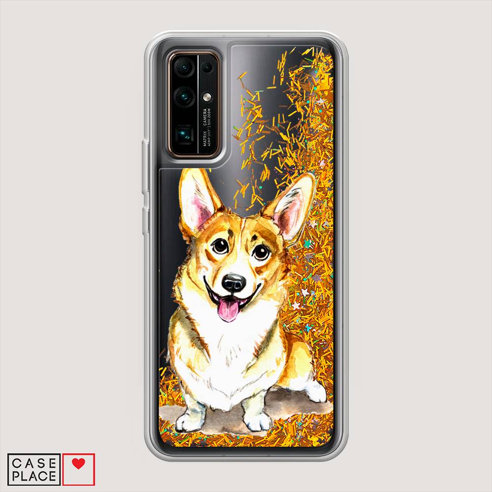 

Чехол Awog на Honor 30 "Малыш корги", Оранжевый;желтый;белый, 612190-1