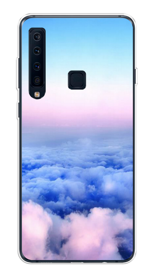 

Чехол Awog на Samsung Galaxy A9 2018 "Облака", Голубой;розовый, 26650-4