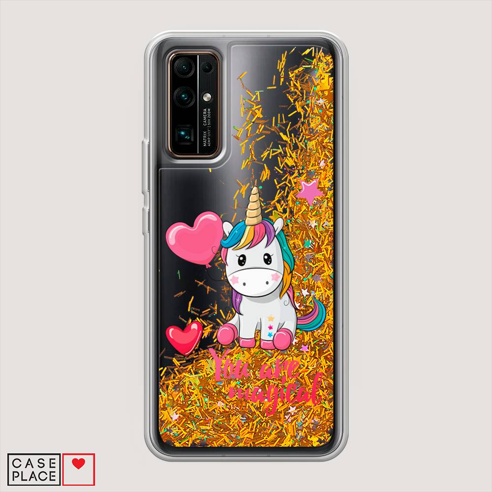 

Чехол Awog на Honor 30 "Волшебная единорожка", Розовый;серый, 612190-1