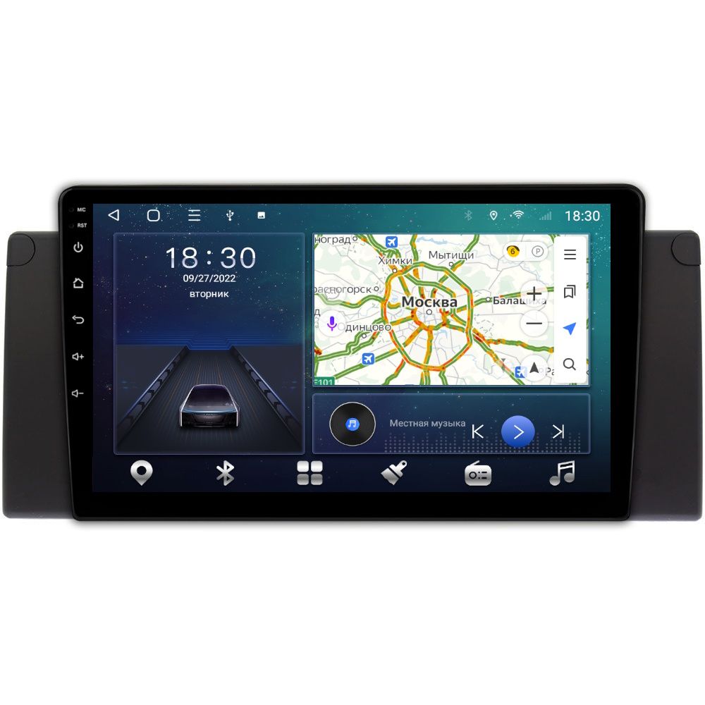 Магнитола CRS-300 BMW X5 E39 E53 1999-2006 - Android 13 - Процессор 8 ядер - Carplay - DSP