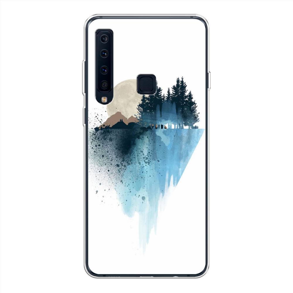 

Чехол Awog на Samsung Galaxy A9 2018 "Горы 5", Голубой, 26650-4