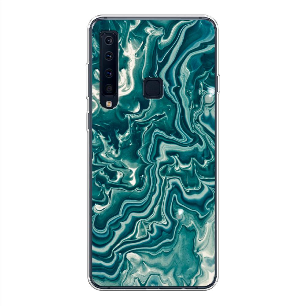 

Чехол Awog на Samsung Galaxy A9 2018 "Минералы 4", Голубой, 26650-3