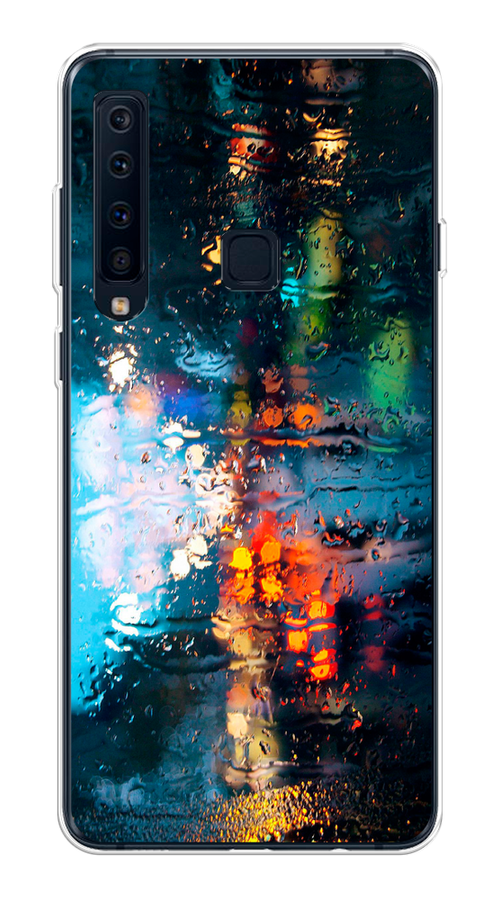 

Чехол Awog на Samsung Galaxy A9 2018 "Абстракция 28", Голубой, 26650-3