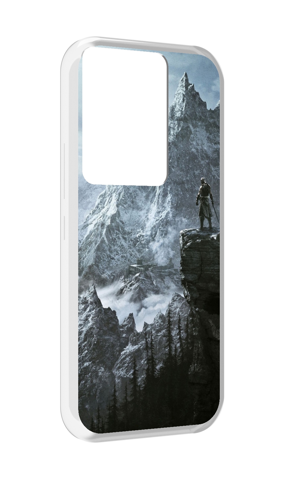 

Чехол MyPads The Elder Scrolls V Skyrim для Itel Vision 3 Plus / Itel P38 Pro, Прозрачный, Tocco