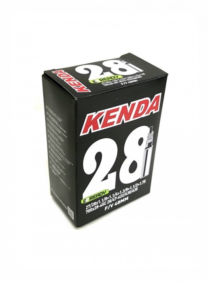 

Велокамера Kenda 28" 700x28-45C f/v-48 мм, Черный
