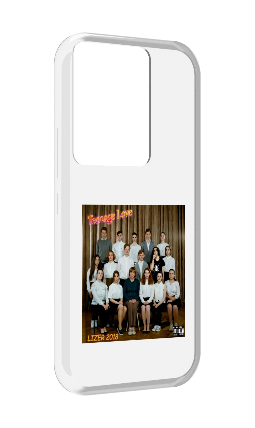 

Чехол MyPads Teenage Love LIZER для Itel Vision 3 Plus / Itel P38 Pro, Прозрачный, Tocco