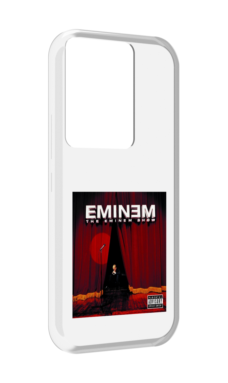 

Чехол MyPads THE EMINEM SHOW для Itel Vision 3 Plus / Itel P38 Pro, Прозрачный, Tocco