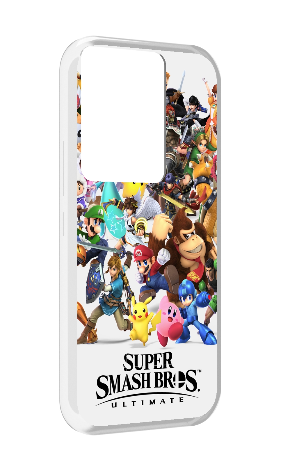 

Чехол MyPads Super Smash Bros для Itel Vision 3 Plus / Itel P38 Pro, Прозрачный, Tocco
