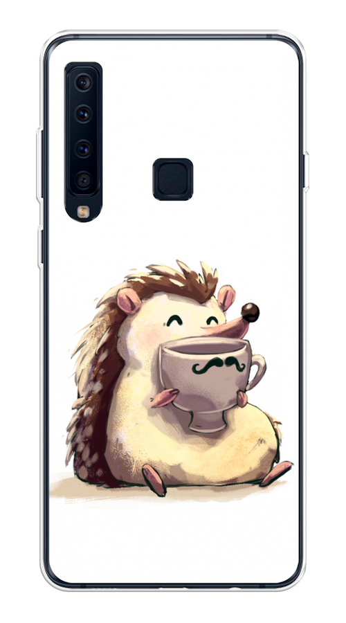 

Чехол Awog на Samsung Galaxy A9 2018 "Еж кофеман", Белый;коричневый;бежевый, 26650-10