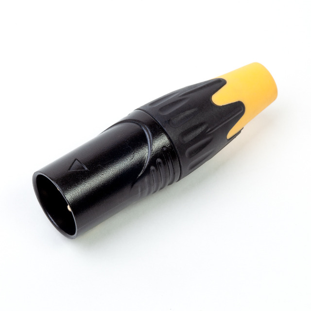 

Разъем XLR (Папа) MRC RXCA-3M-B YK, RXCA-3M-B YK