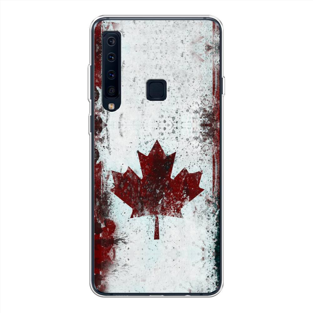 

Чехол Awog на Samsung Galaxy A9 2018 "Канада", Белый;красный;черный, 26650-5