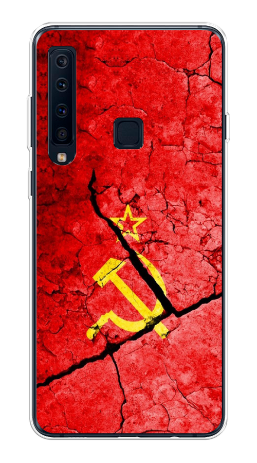 

Чехол Awog на Samsung Galaxy A9 2018 "СССР", Красный;черный;желтый, 26650-5