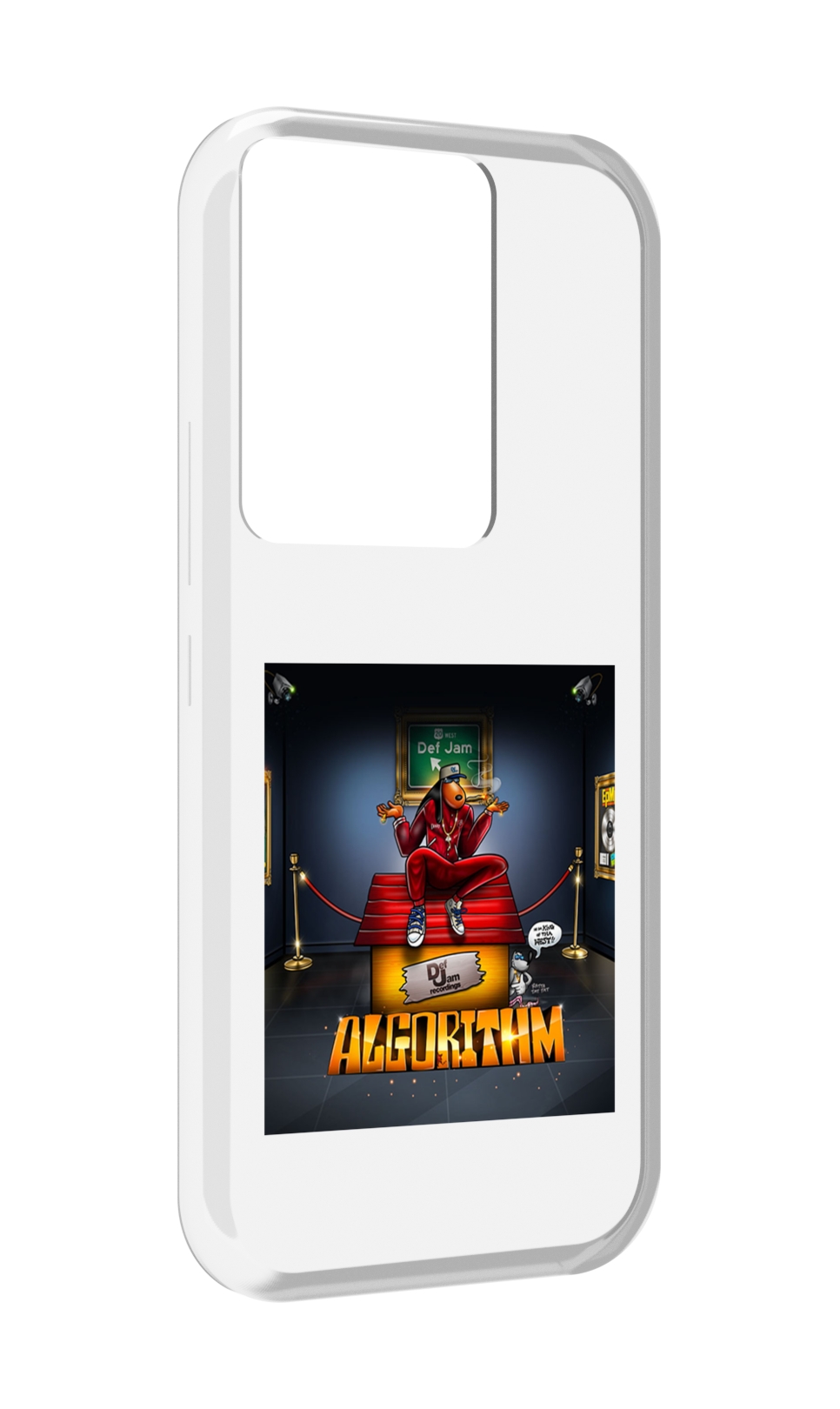 

Чехол MyPads Snoop Dogg ALGORITHM для Itel Vision 3 Plus / Itel P38 Pro, Прозрачный, Tocco