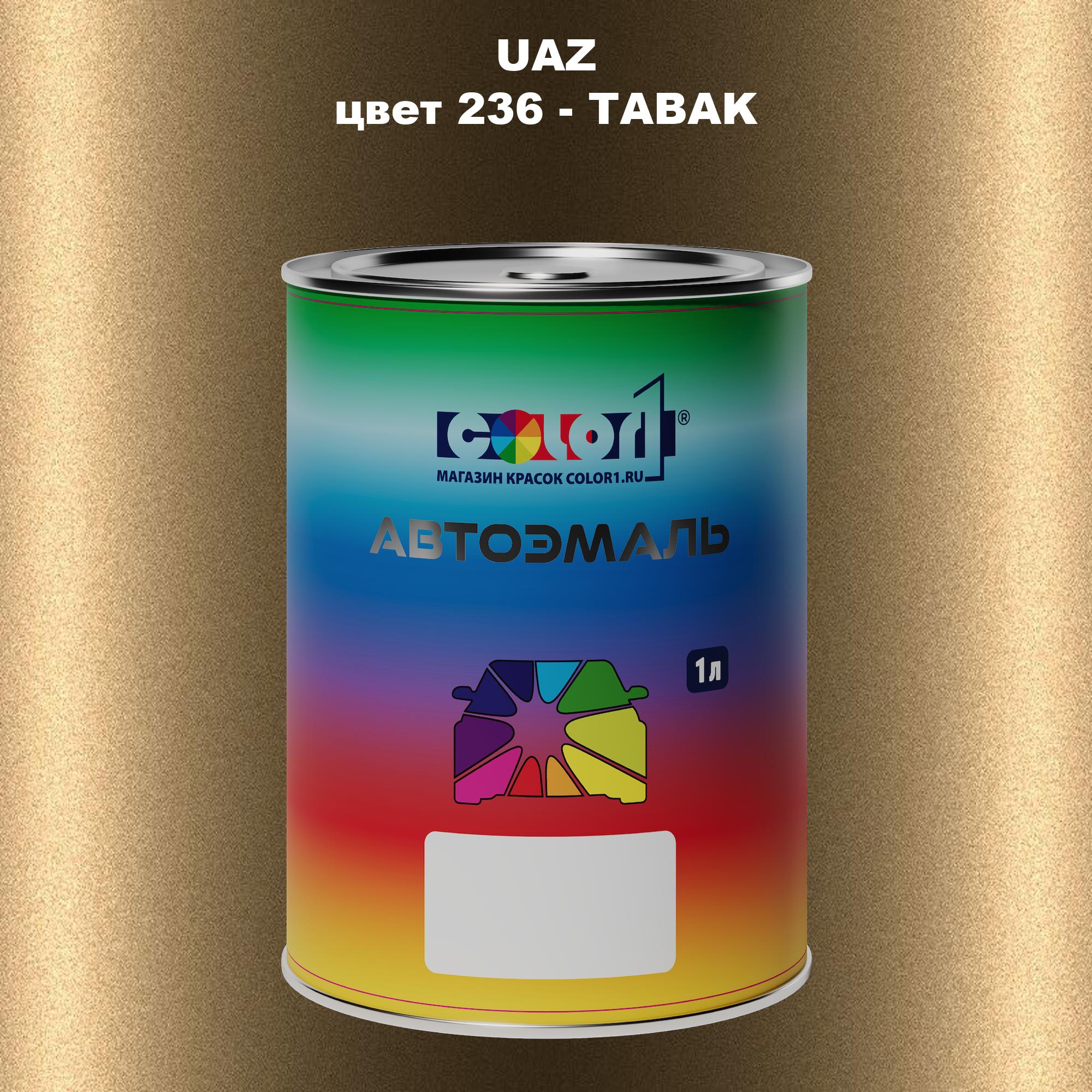 

Автомобильная краска COLOR1 для UAZ, цвет 336 - PAPIRUS, Прозрачный