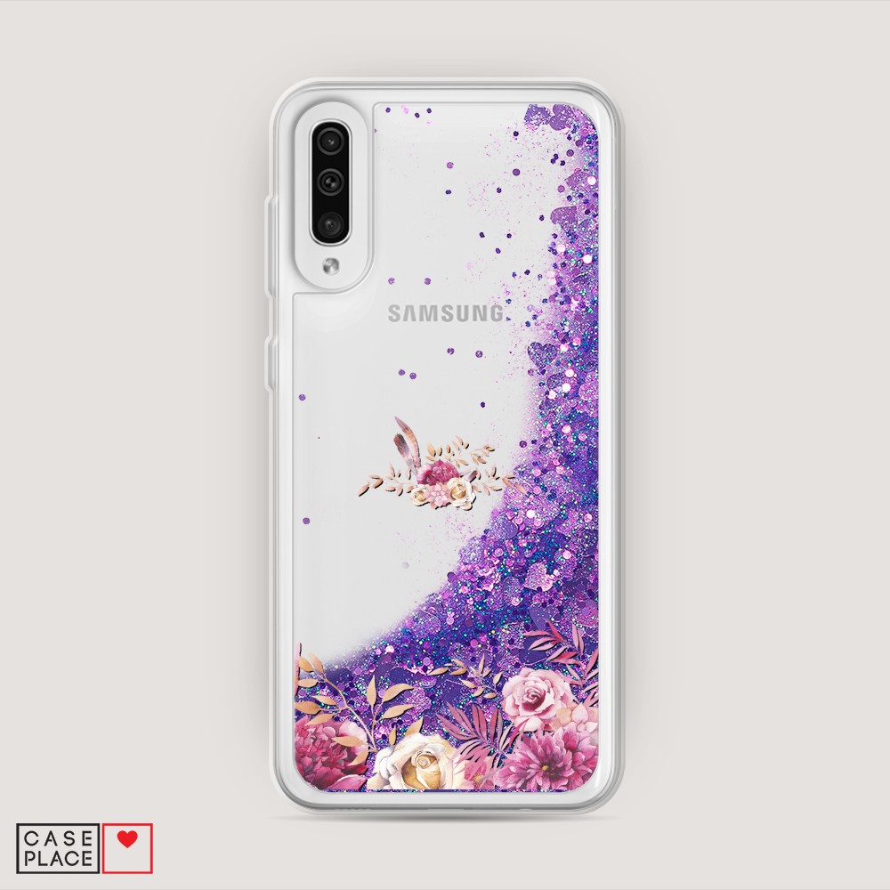 

Чехол Awog на Samsung Galaxy A50 "Нежные розовые цветы", Разноцветный, 27792-1